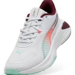 Puma PWR Hybrid fitness schoenen dames puma white ruby shimmer mint melt glowing red
