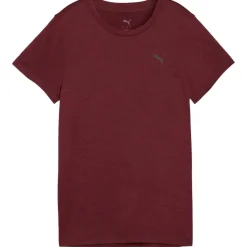 Puma TAD ESSENTIALS shirt dames ruby shimmer heather