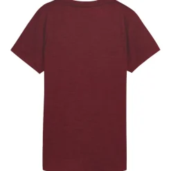 Puma TAD ESSENTIALS shirt dames ruby shimmer heather