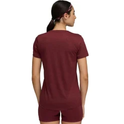 Puma TAD ESSENTIALS shirt dames ruby shimmer heather
