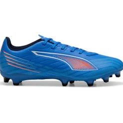 Puma Ultra 6 Play FG - AG voetbalschoenen ultra blue PUMA white glowing red