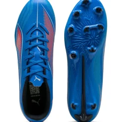 Puma Ultra 6 Play FG - AG voetbalschoenen ultra blue PUMA white glowing red