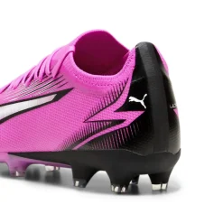 Puma ULTRA MATCH FG AG voetbalschoenen heren poison pink Puma white Puma black