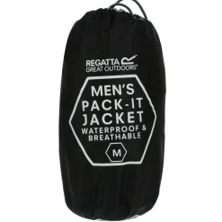 Regatta Pack It III regenjas heren black