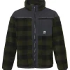 Rehall RITCHALL-R fleece vest heren olive check