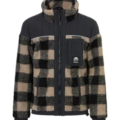 Rehall RITCHALL-R fleece vest junior stone check