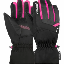 Reusch Bennet R-TEX XT handschoenen junior black black  melange pink glo