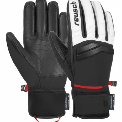 Reusch Dylan R-TEX XT handschoenen heren white black  fire red