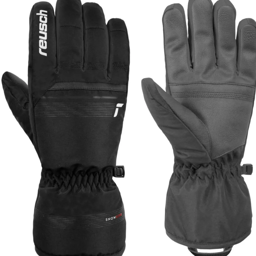 Reusch Snow King handschoenen white black