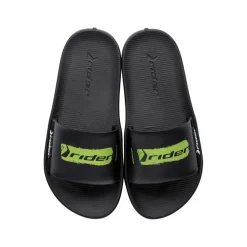 Rider Speed Kids slippers junior black green