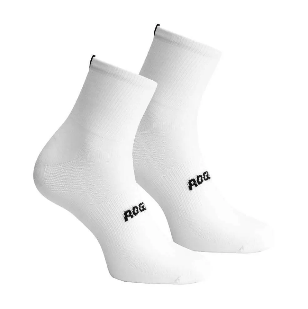 Rogelli Essential fietssokken wit 2-pack