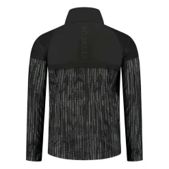 Rogelli Essential Hi Vis hardloopjack heren zwart  reflection