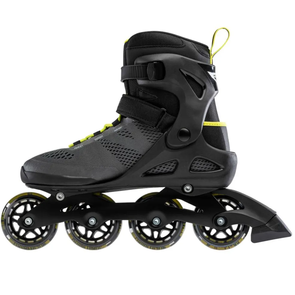 Rollerblade Macroblade 80 inline skates heren black lime