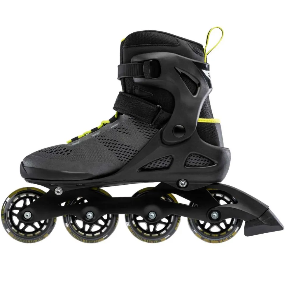 Rollerblade Macroblade 80 inline skates heren black lime