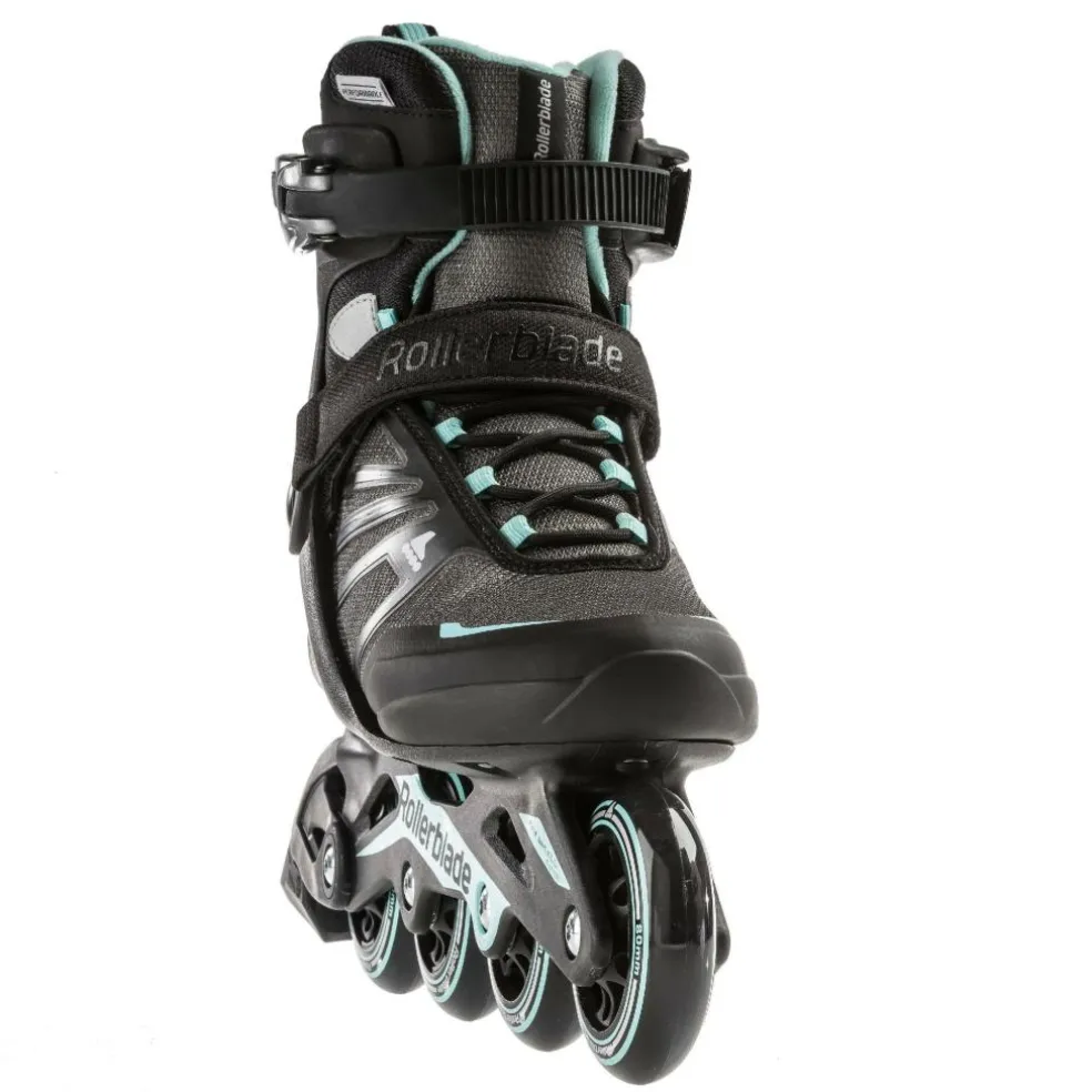 Rollerblade Zetrablade W inline skates dames black light blue