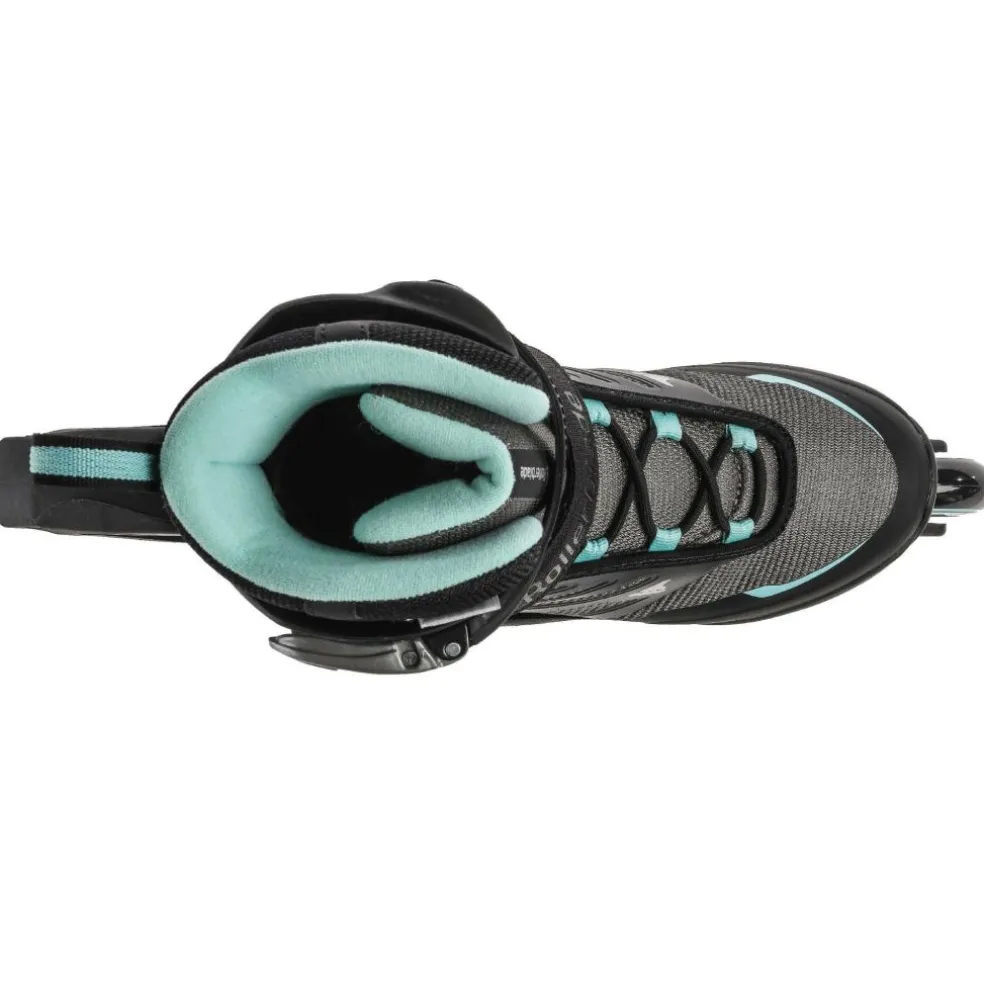 Rollerblade Zetrablade W inline skates dames black light blue
