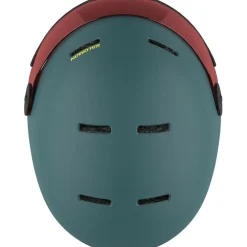 Salomon Orka Visor skihelm junior north atlantic