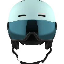 Salomon Orka Visor skihelm junior bleached aqua