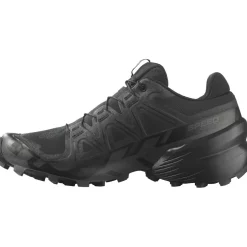 Salomon Speedcross 6 hardloopschoenen dames black phantom