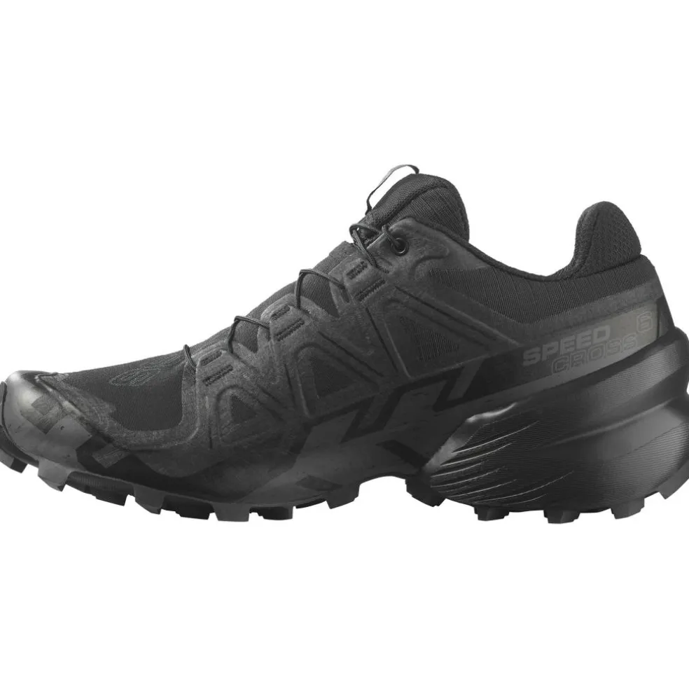 Salomon Speedcross 6 hardloopschoenen dames black phantom