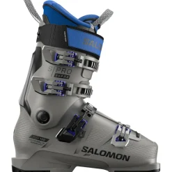 Salomon S/Pro Supra 120 MV skischoenen heren steel grey  black race blue