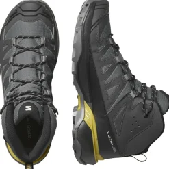 Salomon X ULTRA 360 GORE-TEX wandelschoenen heren castlerock black spicy mustard