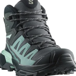 Salomon X ULTRA 360 GORE-TEX wandelschoenen dames turbulence carbon tourmaline