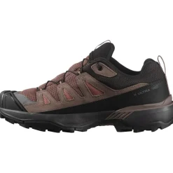 Salomon X ULTRA 360 LEATHER GORE-TEX wandelschoenen dames cognac peppercorn black