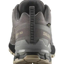 Salomon XA PRO 3D V9 GORE-TEX hardloopschoenen dames plum kitten black gull