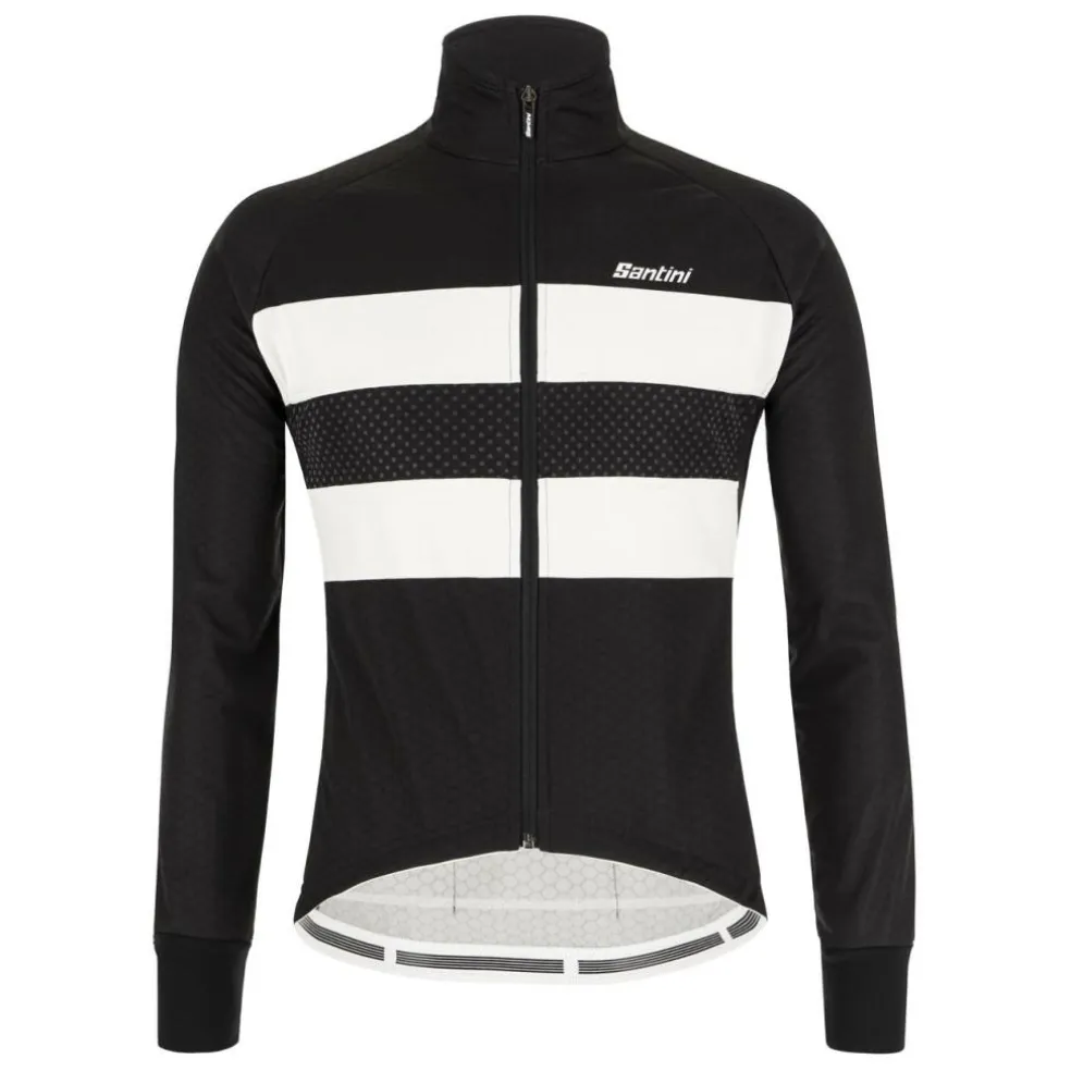 Santini Colore Bengal fietsjack heren black