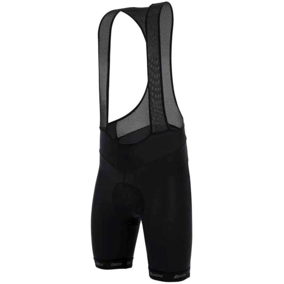 Santini Cubo Bib-shorts fietsbroek heren black