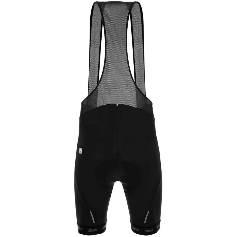 Santini Cubo Bib-shorts fietsbroek heren black