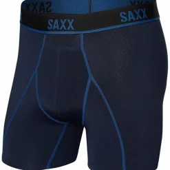 SAXX Kinetic LC mesh onderbroek heren navy city blue