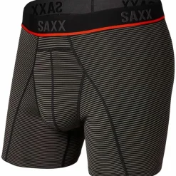 SAXX Kinetic mesh onderbroek heren grey feed stripe