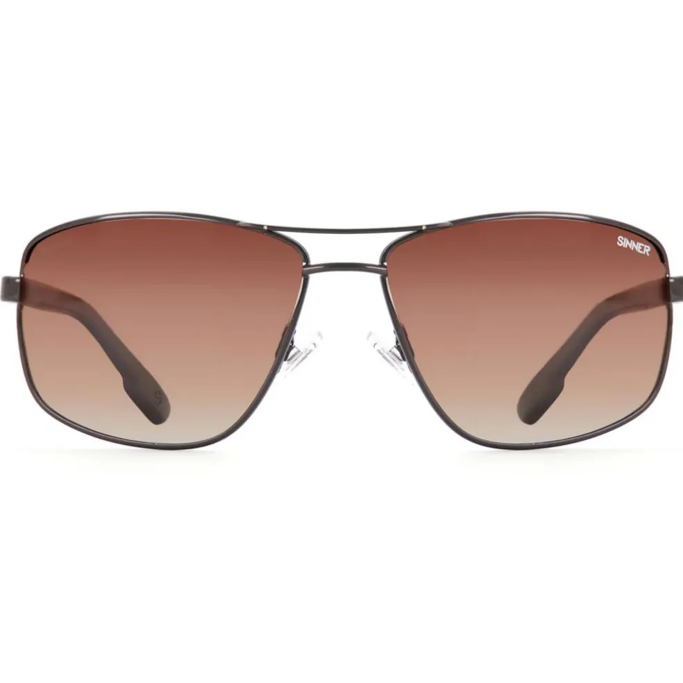 Sinner Brandon zonnebril gradient brown brown metal