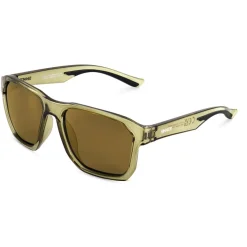 Sinner Cupu zonnebril smoke gold crystal olive matte black