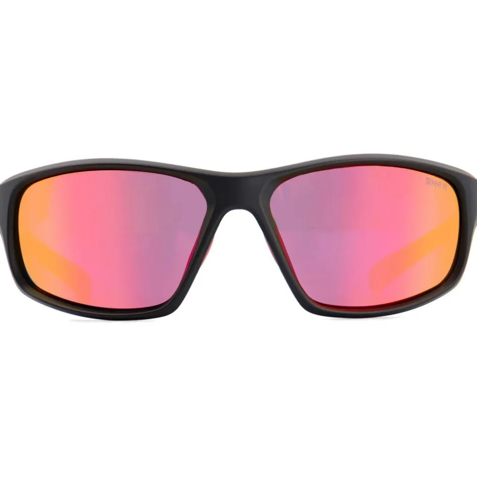 Sinner Fonds Sintec zonnebril brown red oil matte black