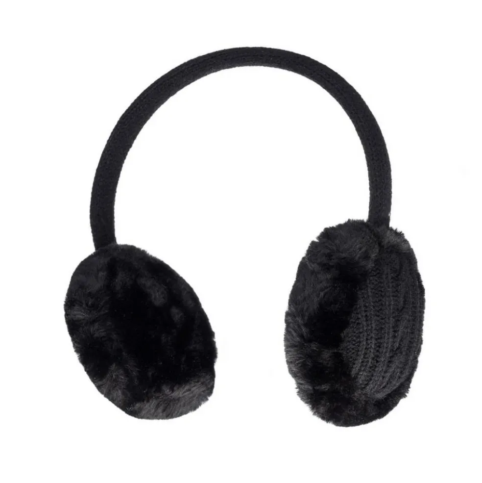 Sinner KELOWNA oorwarmers dames black