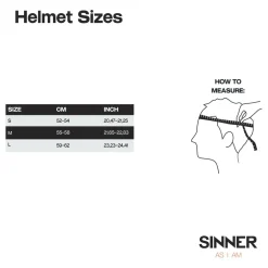 Sinner MONTBLANC VISOR skihelm black