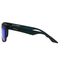 Sinner Rockford zonnebril smoke icy blue oil matte black