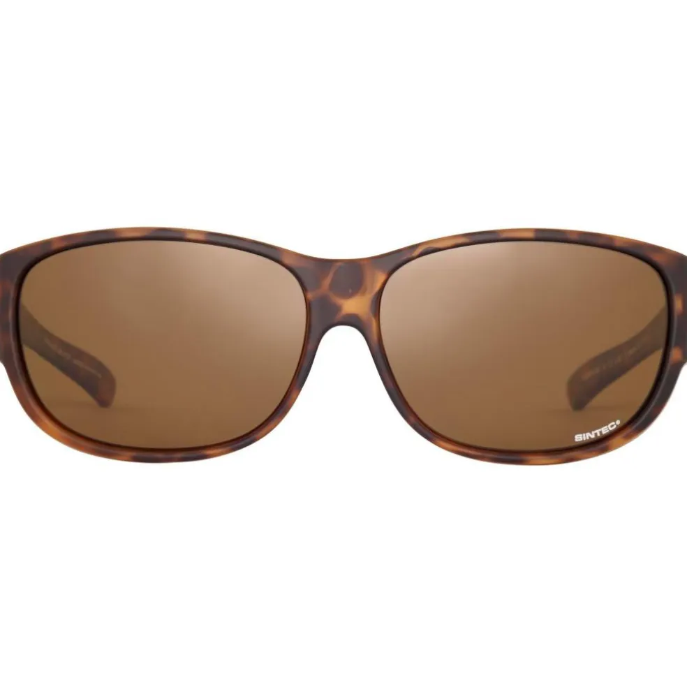Sinner Sunrise S Fit Over Polarized Sintec zonnebril brown brown tortoise