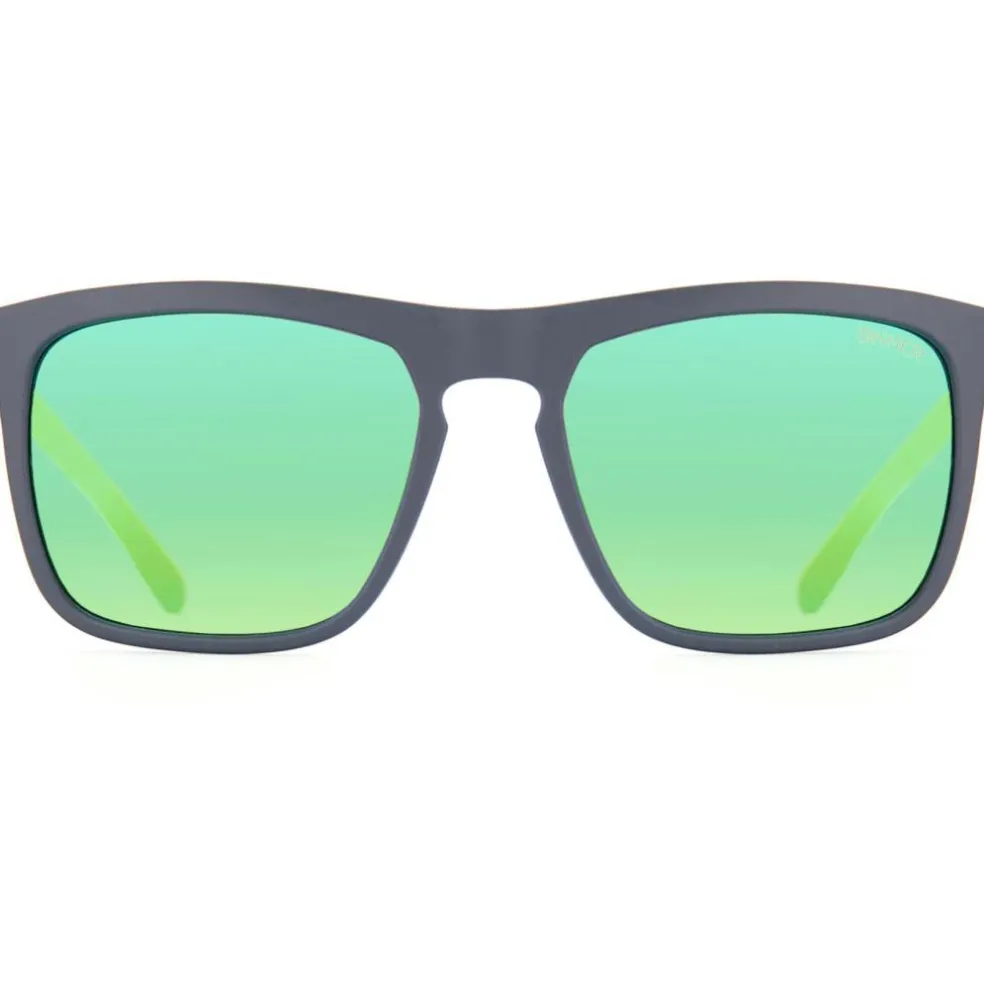 Sinner Thunder Teen zonnebril green oil matte dark blue