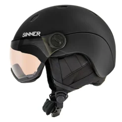 Sinner TITAN VISOR skihelm matte black