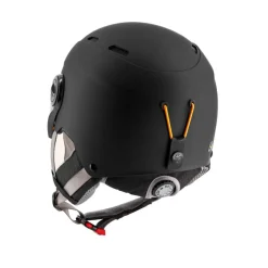 Sinner TYPHOON VISOR skihelm matte black red
