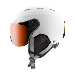 Sinner TYPHOON VISOR skihelm matte white blue