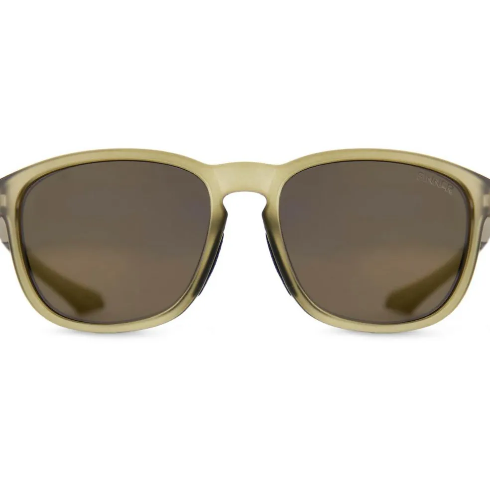 Sinner Yacan Sintec zonnebril smoke gold mirror cry olive gold