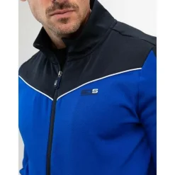 Sjeng Sports  Alistar trainingsjack heren blue neon