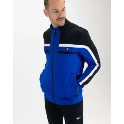 Sjeng Sports  Amar trainingsjack heren blue neon