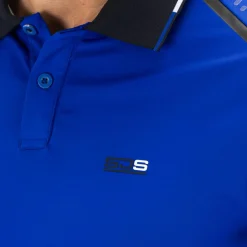 Sjeng Sports  Bocar tennispolo heren profond cobalt