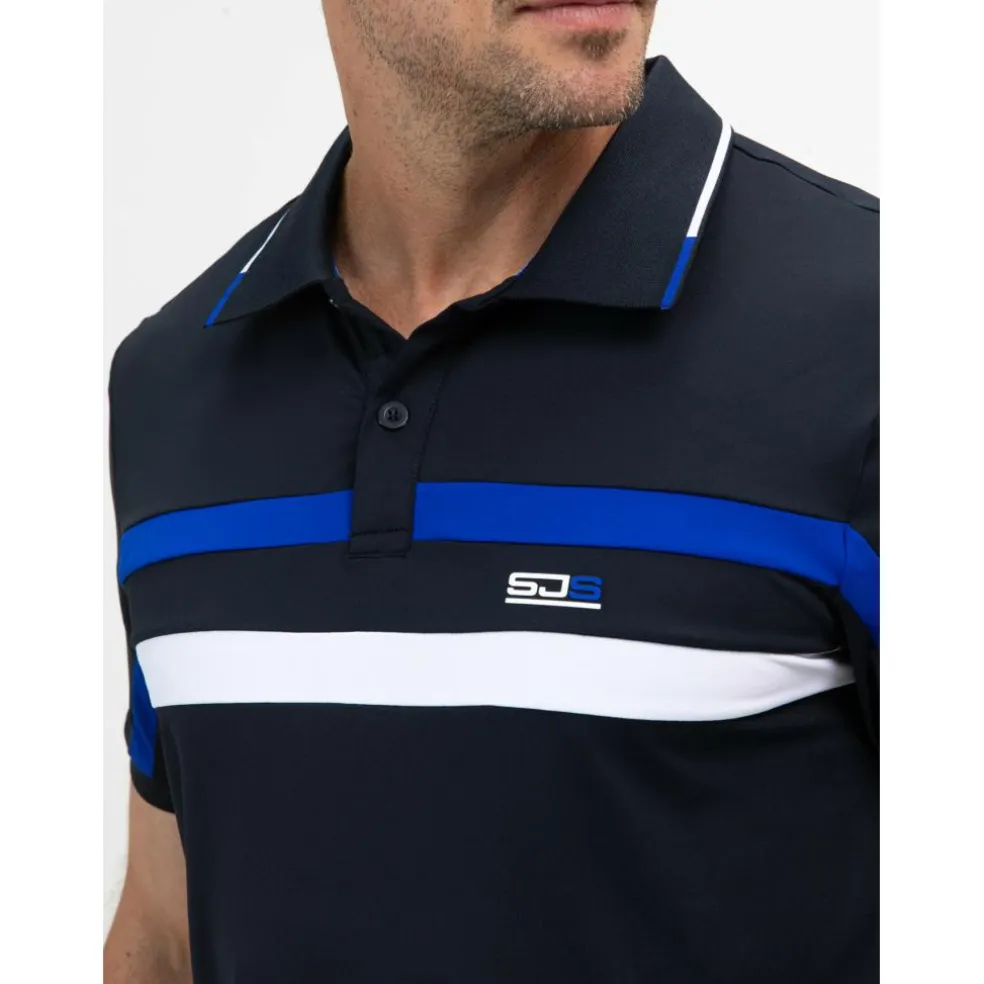 Sjeng Sports Ceder tennispolo heren dark blue